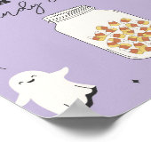 Rate, wie viele Candy Corns im Jar-Party-Zeichen Poster (Ecke)