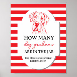 Rate wie viele Dogge Grahams Dänisch Show Spiel Sc Poster