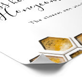 Rate wie viele Honeycombs Duschspiel Poster (Ecke)