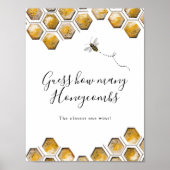 Rate wie viele Honeycombs Duschspiel Poster (Vorne)