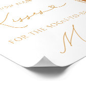 Rate, wie viele Kisses Brautparty Game Poster (Ecke)