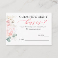 Rate, wie viele Kisses Game Cards