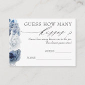 Rate, wie viele Kisses Pampas Grass Game Cards Begleitkarte (Vorderseite)