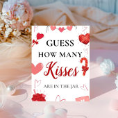 Rate, wie viele Kisses valentine Baby Dusche Unter Sockelschild