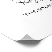 Rate, wie viele Küsse für die bald werdende Mrs. S Poster (Ecke)