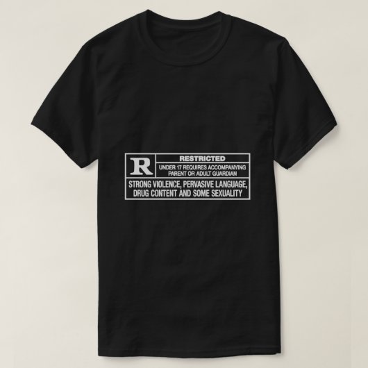 Rated R Classic T - Shirt (Design vorne)
