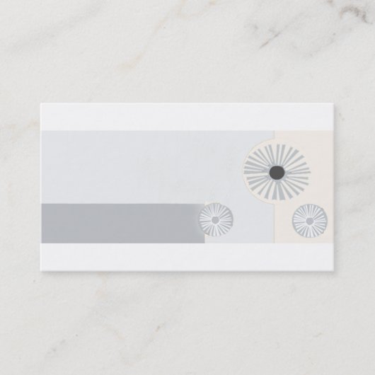 Ratemodernes BERUFLICHES abstraktes minimales Visitenkarte (Vorderseite)