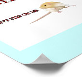 Raten beim Poster (Ecke)