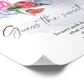 Raten Sie das süße Durcheinander über dem Mond Poster (Ecke)