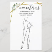 Raten Sie das zweisprachige Brautparty an (Vorderseite)