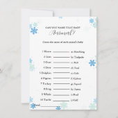 Raten Sie den Namen der Baby-Baby-Duschkarte Einladung (Vorderseite)