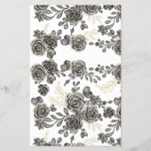 Raten Sie die Dress Black Rose BridalShower Game C Flyer (Hinten)