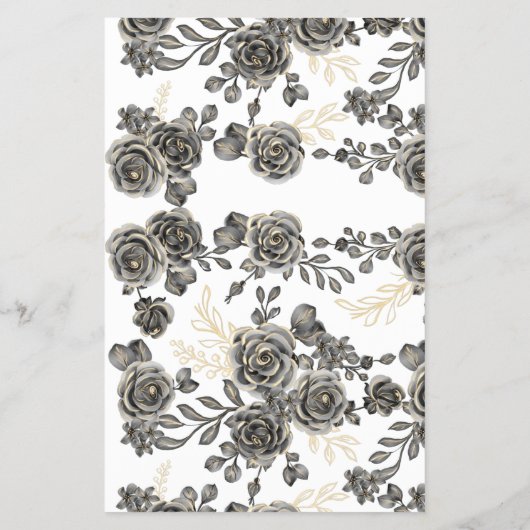 Raten Sie die Dress Black Rose BridalShower Game C Flyer (Hinten)