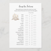 Raten Sie die Features der Game Baby Elephant Card Programm (Vorderseite)