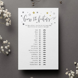 "Raten Sie die Funktionen" Baby Trait Gender Revea