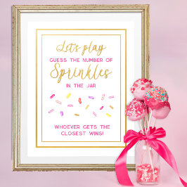 Raten Sie die Sprinkles Donut Party Activity Game 