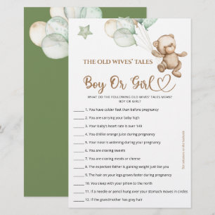 Raten Sie Junge oder Girl Tales Teddy Bear Baby Du