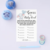 Raten Sie mal! | Baby Showkarte Flyer (Einzeln)