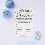 Raten Sie mal! | Baby Showkarte Flyer (Einzeln)