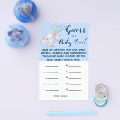 Raten Sie mal! | Baby Showkarte Flyer (Einzeln)