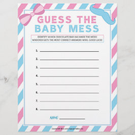 Raten Sie mal das Baby-Chaos [Genitalverstümmelung Briefbogen