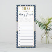 Raten Sie mal, das Baby-Food-Spiel, Babydusche, Hi (Stehend Vorderseite)