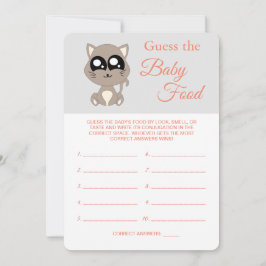 Raten Sie mal das Babynahrung, die Babydusche, die Einladung