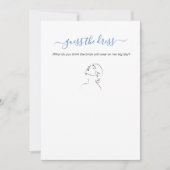 Raten Sie mal, das Dress Mediterranean Brautparty  Einladung (Vorderseite)