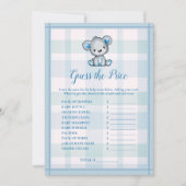 Raten Sie mal, das preiswerte Niedliche Graubärens Einladung (Vorderseite)