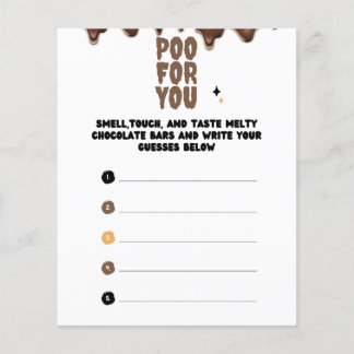 Raten Sie mal, das Schokolade Baby Duwer Game