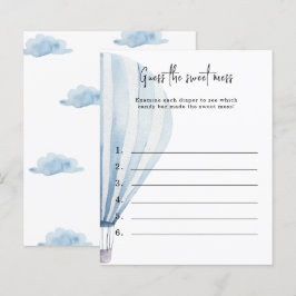 Raten Sie mal, das süße Schlamassel - Baby-Dusche-