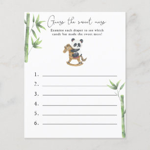 Raten Sie mal, das Sweet Mess - Baby Shower Game