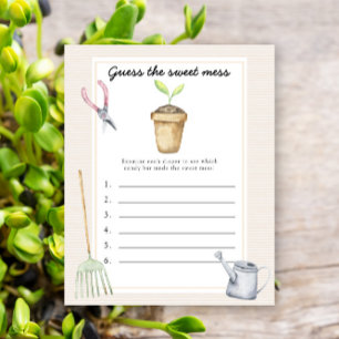 Raten Sie mal, das Sweet Mess Spiel - Kleines Keim