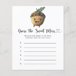 Raten Sie mal, das Sweet-Mess-Spiel - Niedliche Ei
