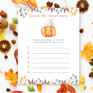 Raten Sie mal, das Sweet-Mess-Spiel - Pumpkin