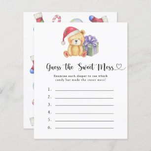 Raten Sie mal, das Sweet-Mess-Spiel - Winterbär