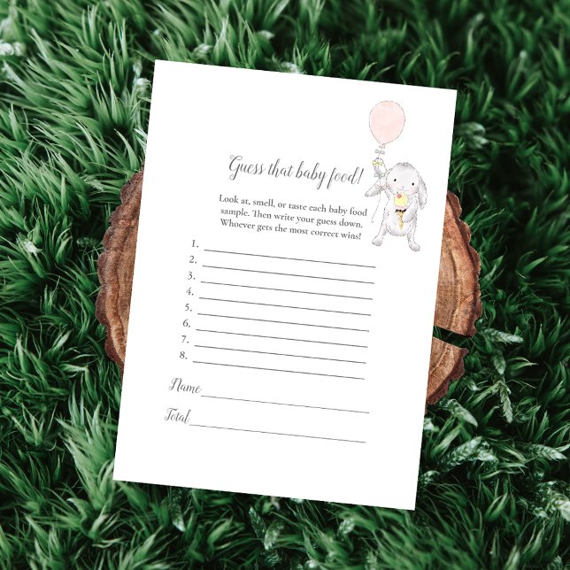 Raten Sie mal, dass Baby Food Baby Sprinkle Game C (Von Creator hochgeladen)