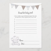 Raten Sie mal, dass Baby Food Game Baby Elephant C Programm (Vorderseite)