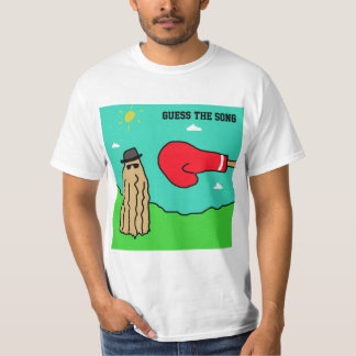 Raten Sie mal, der Song-T - Shirt schlug es.