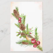 Raten Sie mal die Dress Christmas Brautparty Game Flyer (Hinten)