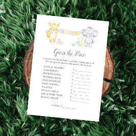 Raten Sie mal die passende Baby Sprinkle Spielkart