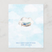 Raten Sie mal die passende Travel Baby Duschkarte. Flyer (Hinten)