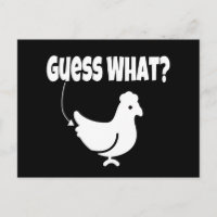 Raten Sie mal! Hühner-Hintern Funny-Geschenk