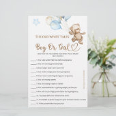 Raten Sie mal, Junge oder Girl Tales Teddy Bear Ba (Stehend Vorderseite)