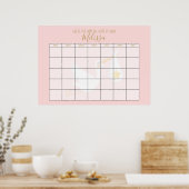 Raten Sie mal, wann der Pink-Spezialversand fällig Poster (Küche)