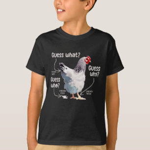 Raten Sie mal, was für ein Hintern Hähnchen, ein T-Shirt