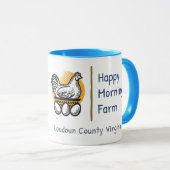 Raten Sie mal, was (HühnerHintern) Tasse (VorderseiteRechts)