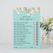 Raten Sie mal, wer Braut oder Duschkopf spielt (Stehend Vorderseite)