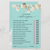 Raten Sie mal, wer Braut oder Duschkopf spielt (Vorne/Hinten)