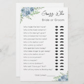 Raten Sie mal, wer- Braut oder Groom- Brautparty-S (Vorne/Hinten)